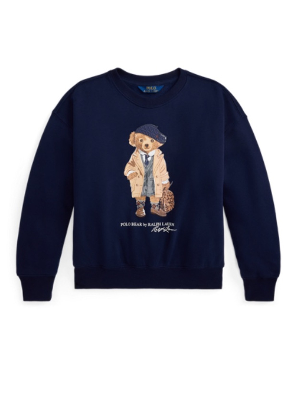 Polo Bear Fleece Boxy Sweatshirt